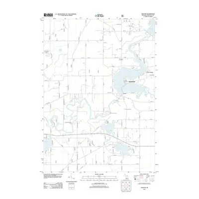 2012 Map of Croton, 2012 Print