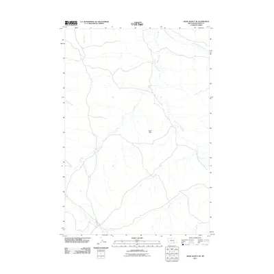 2011 Map of Crow Agency NE, 2011 Print