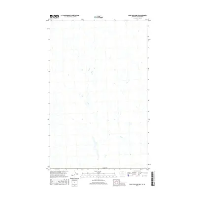 2017 Map of Crow Creek Dam OE N, 2017 Print