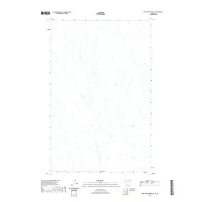 2020 Map of Crow Creek Dam OE N, 2020 Print