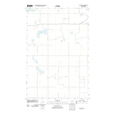 2011 Map of Crow Hill, 2011 Print