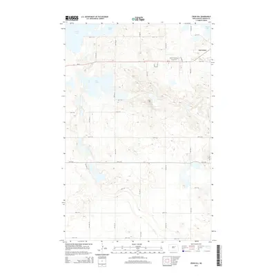 2014 Map of Crow Hill, 2014 Print