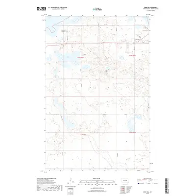 2018 Map of Crow Hill, 2018 Print