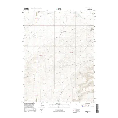 2017 Map of Crow Knoll, 2017 Print
