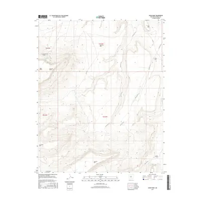 2017 Map of Crow Point, 2017 Print