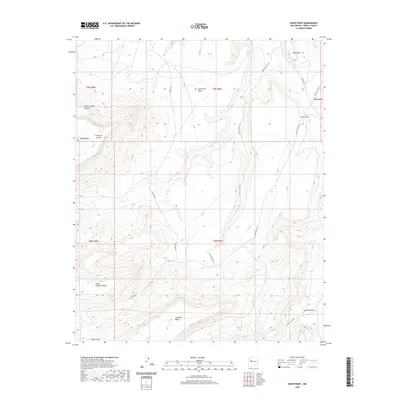 2020 Map of Crow Point, 2020 Print