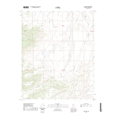 2023 Map of Crow Point, 2023 Print