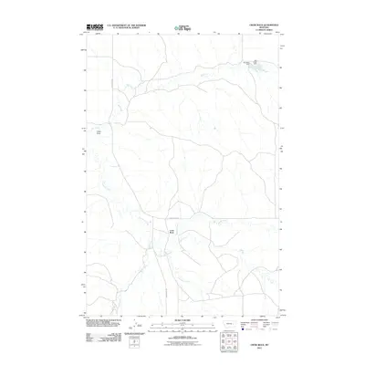 2011 Map of Crow Rock, 2011 Print