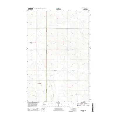 2014 Map of Crow Rock, 2014 Print