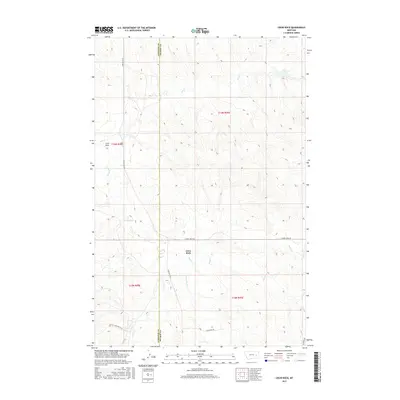 2017 Map of Crow Rock, 2017 Print