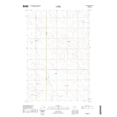 2020 Map of Crow Rock, 2020 Print