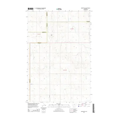 2014 Map of Crow Rock SE, 2014 Print