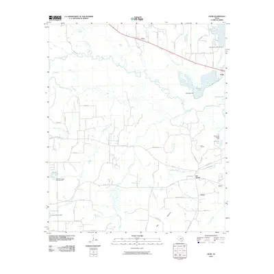 2010 Map of Crow, 2010 Print