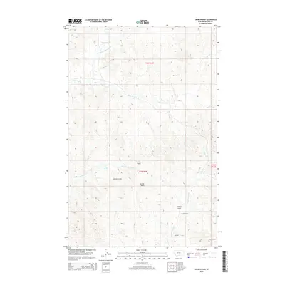 2014 Map of Crow Springs, 2014 Print