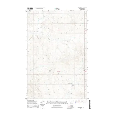 2017 Map of Crow Springs, 2017 Print