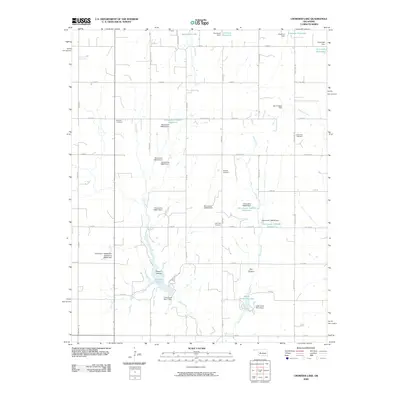2009 Map of Crowder Lake, 2009 Print