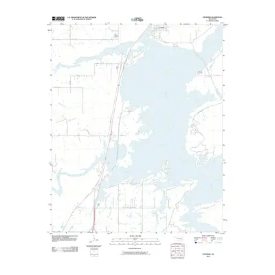 2010 Map of Crowder, 2010 Print