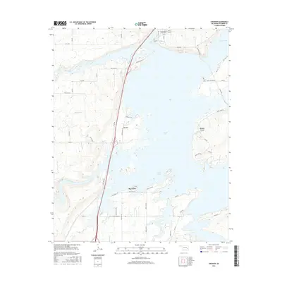 2016 Map of Crowder, 2016 Print