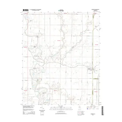 2015 Map of Crowder, 2015 Print
