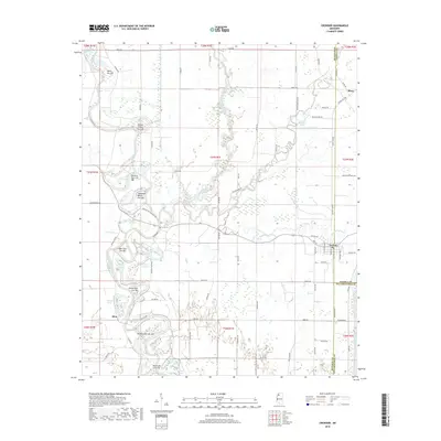 2018 Map of Crowder, 2018 Print