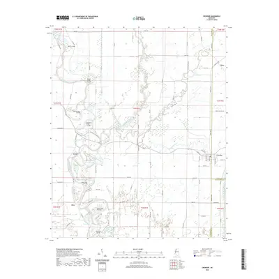 2020 Map of Crowder, 2020 Print
