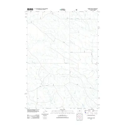 2012 Map of Crowe Dam, 2012 Print