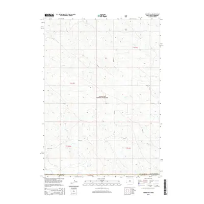 2015 Map of Crowe Dam, 2015 Print