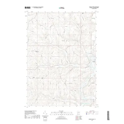 2018 Map of Crowley Ridge, 2018 Print