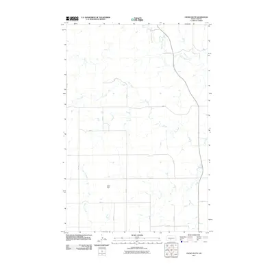 2011 Map of Crown Butte, 2011 Print