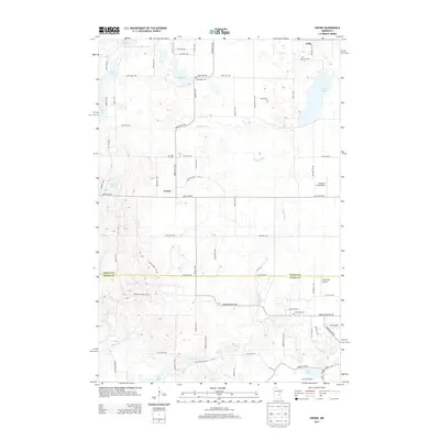 2013 Map of Crown, 2013 Print