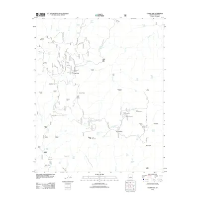 2012 Map of Crown King, 2012 Print