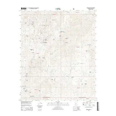2014 Map of Crown King, 2014 Print
