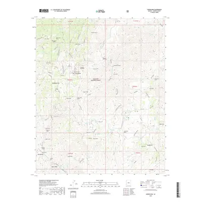 2018 Map of Crown King, 2018 Print