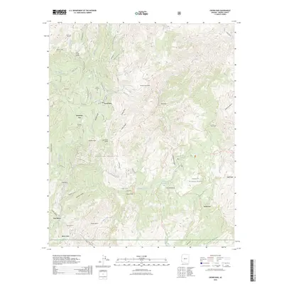 2026 Map of Crown King, 2026 Print