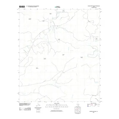 2010 Map of Crown Mountain, 2010 Print