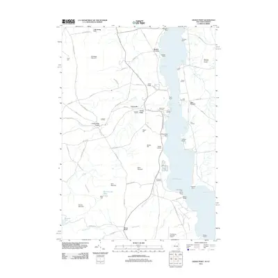 2012 Map of Crown Point, 2012 Print