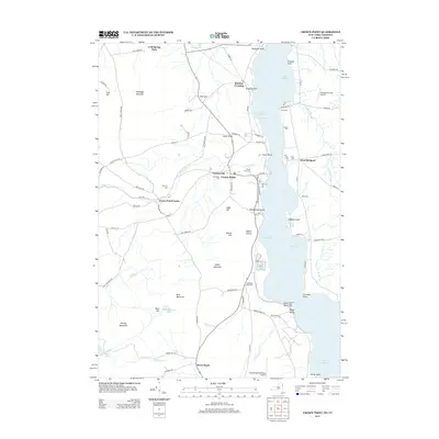 2013 Map of Crown Point, 2013 Print
