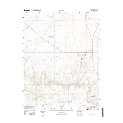 2013 Map of Crownpoint, 2013 Print