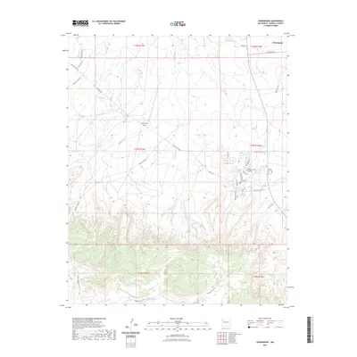 2023 Map of Crownpoint, 2023 Print