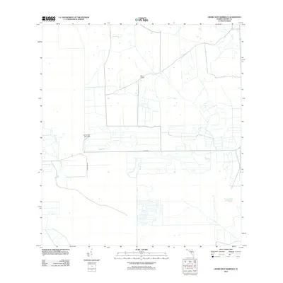2012 Map of Crows Nest Hammock, 2012 Print