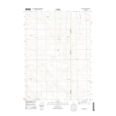 2013 Map of Crows Nest NE, 2013 Print