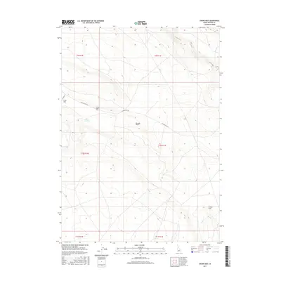 2017 Map of Crows Nest, 2017 Print