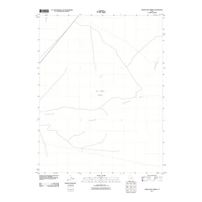 2011 Map of Crows Nest Spring, 2011 Print