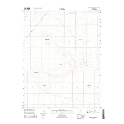 2014 Map of Crows Nest Spring, 2014 Print