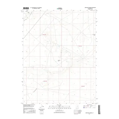 2017 Map of Crows Nest Spring, 2017 Print
