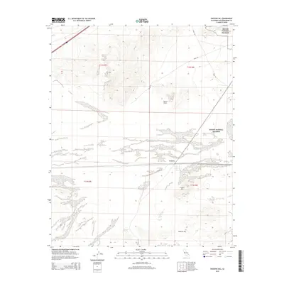 2015 Map of Crucero Hill, 2015 Print
