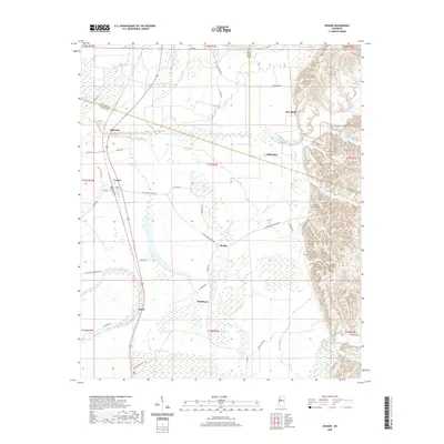 2020 Map of Cruger, 2020 Print