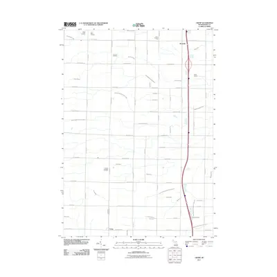 2011 Map of Crump, 2011 Print