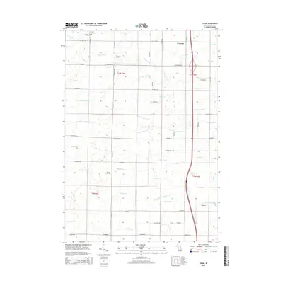 2014 Map of Crump, 2014 Print