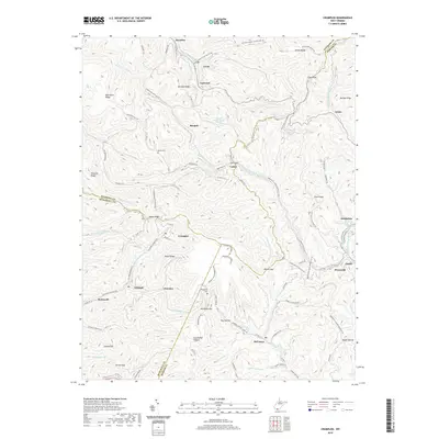 2019 Map of Crumpler, 2019 Print